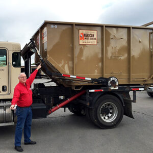 16 Yard Roll-Off Dumpster, available for rentals