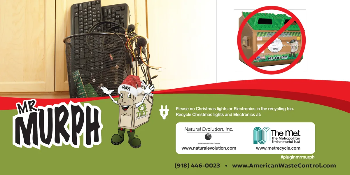 Electronic Holiday Recycling