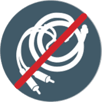 No Tanglers or Cords